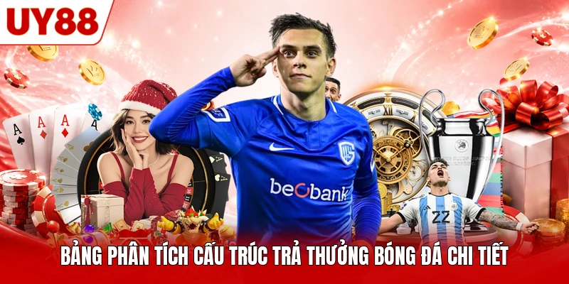 Bảng phân tích cấu trúc trả thưởng bóng đá chi tiết